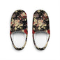 womens-indoor-slippers-blooms-dark-botanicals-collection-1