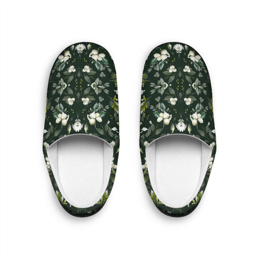 womens-indoor-slippers-christmas-mistletoe-botanicals-kaleidoscope-1