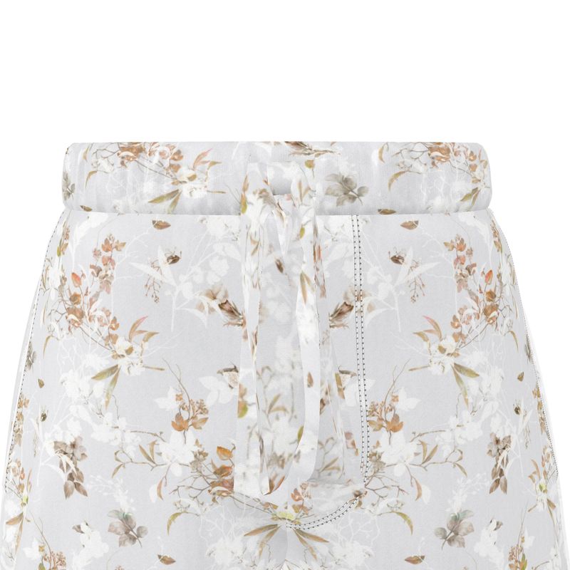 Womens Luxury Pyjama Shorts - Dawn Light Botanicals Collection