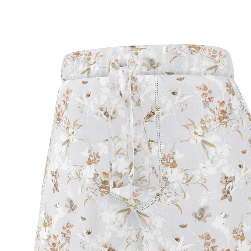 Womens Luxury Pyjama Shorts - Dawn Light Botanicals Collection