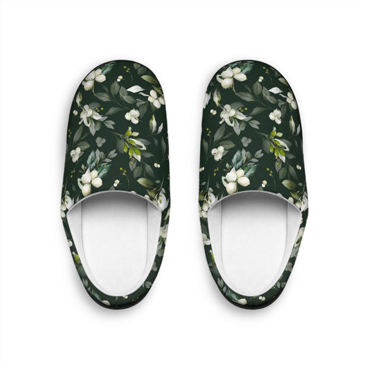 womens-indoor-slippers-christmas-mistletoe-botanicals-collection-1