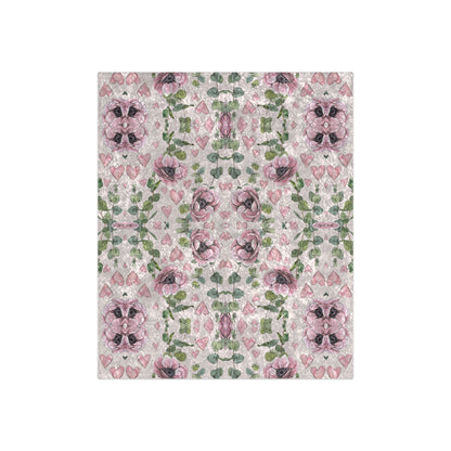 crushed-velvet-blanket-pink-valentine-botanicals-kaleidoscope-2