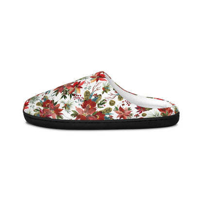 womens-indoor-slippers-christmas-poinsettia-botanicals-collection-5