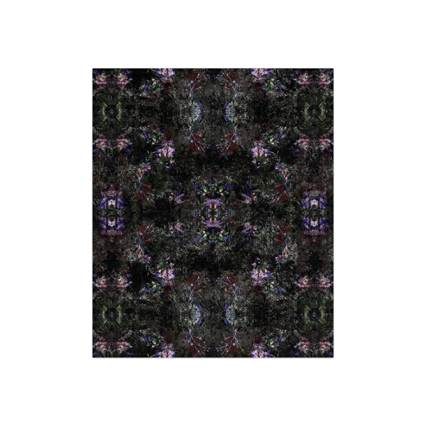 crushed-velvet-blanket-orchid-dark-botanicals-kaleidoscope-3